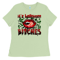 Matcha it's halloween bitches Ladies Tee - BundleAndBundleShop