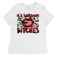 It's Halloween Bitches Ladies Tee | Teevron