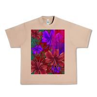 Burro floral pattern Urban Heavy Tee - JahusDesignShop