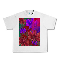 Lunar Rock floral pattern Urban Heavy Tee - JahusDesignShop