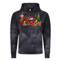 Cloud Black tis the season christmas Vintage Hoodie - texasbilliewilder