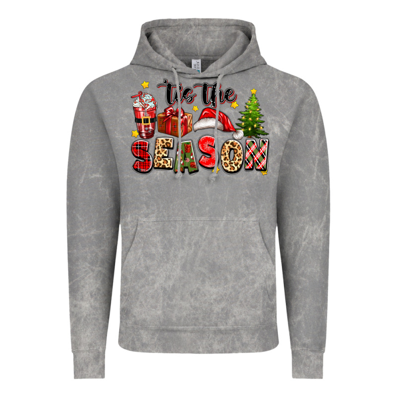 Tis The Season Christmas Vintage Hoodie by texasbilliewilder | Teevron