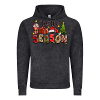 Vintage Black tis the season christmas Vintage Hoodie - texasbilliewilder