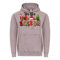 Vintage Zinc tis the season christmas Vintage Hoodie - texasbilliewilder