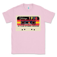 Bubblegum Pink vintage 1990 60th birthday cassette 30 years old 60 years Classic Tee - Bettercallsaul