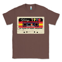 Chestnut vintage 1990 60th birthday cassette 30 years old 60 years Classic Tee - Bettercallsaul