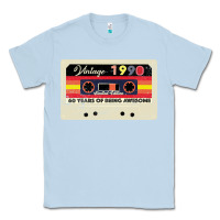 Dusty Blue vintage 1990 60th birthday cassette 30 years old 60 years Classic Tee - Bettercallsaul
