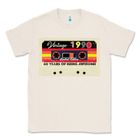 Natural vintage 1990 60th birthday cassette 30 years old 60 years Classic Tee - Bettercallsaul