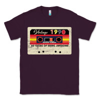Plum vintage 1990 60th birthday cassette 30 years old 60 years Classic Tee - Bettercallsaul