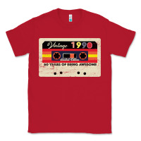 Red vintage 1990 60th birthday cassette 30 years old 60 years Classic Tee - Bettercallsaul
