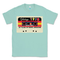 Seafoam vintage 1990 60th birthday cassette 30 years old 60 years Classic Tee - Bettercallsaul