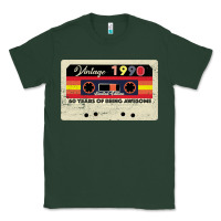 Sports Green vintage 1990 60th birthday cassette 30 years old 60 years Classic Tee - Bettercallsaul