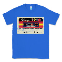 True Royal vintage 1990 60th birthday cassette 30 years old 60 years Classic Tee - Bettercallsaul