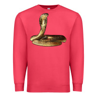 Cardinal king cobra snake Premium Sweatshirt - LillyAllenDesigns