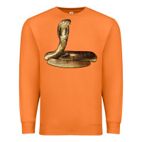 Carrot king cobra snake Premium Sweatshirt - LillyAllenDesigns