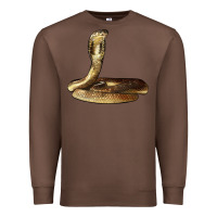 Chestnut king cobra snake Premium Sweatshirt - LillyAllenDesigns