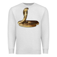 Oatmeal Heather king cobra snake Premium Sweatshirt - LillyAllenDesigns