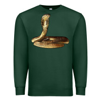 Sports Green king cobra snake Premium Sweatshirt - LillyAllenDesigns