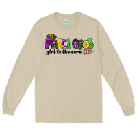 Mardi Gras Girl To The Core Long Sleeve Tee | Teevron