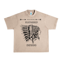 French Oak A Feathered indians tyler darling childers art gift for fans Urban Heavy Tee - tuanDangUi