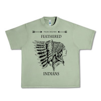 Oil Green A Feathered indians tyler darling childers art gift for fans Urban Heavy Tee - tuanDangUi
