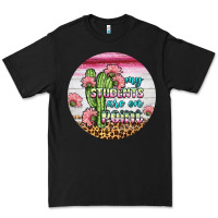 Black my students are on point round earring Premium Tee - BundleAndBundleShop