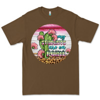 Cacao my students are on point round earring Premium Tee - BundleAndBundleShop