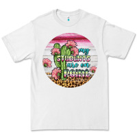 White my students are on point round earring Premium Tee - BundleAndBundleShop