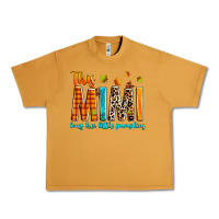 Peanut Butter This mimi loves her little pumpkins Urban Heavy Tee - texasbilliewilder