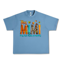 Pebble Blue This mimi loves her little pumpkins Urban Heavy Tee - texasbilliewilder