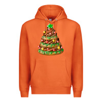 Carrot chocolate christmas cookie cake Premium Hoodie - FaDigitalArtStudio