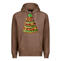 Chestnut chocolate christmas cookie cake Premium Hoodie - FaDigitalArtStudio