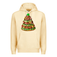 Pina Colada chocolate christmas cookie cake Premium Hoodie - FaDigitalArtStudio