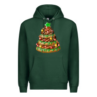 Sports Green chocolate christmas cookie cake Premium Hoodie - FaDigitalArtStudio