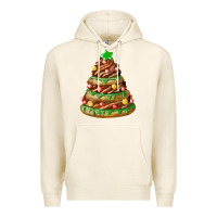 Tofu chocolate christmas cookie cake Premium Hoodie - FaDigitalArtStudio
