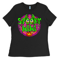 Black spooky mimi Ladies Tee - BundleAndBundleShop