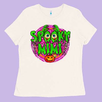 Spooky Mimi Ladies Tee Designed By Bundleandbundleshop