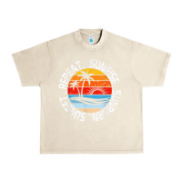 Sandshell sunrise sunburn sunset repeat retro vintage gift vacation t shirt Urban Heavy Tee - tuanDangUi