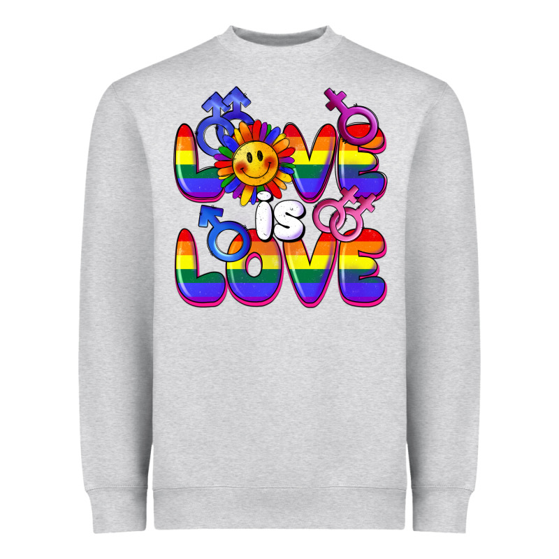 Love Is Love Heavyweight Sweatshirt by FaDigitalArtStudio | Teevron