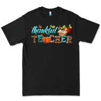 Black thankful teacher Premium Tee - BundleAndBundleShop
