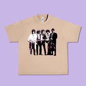 Traveling Wilburys Urban Heavy Tee Designed By Tuandangui