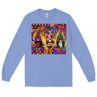 Colony Blue mardi gras gnome Long Sleeve Tee - CowGirlArtShop