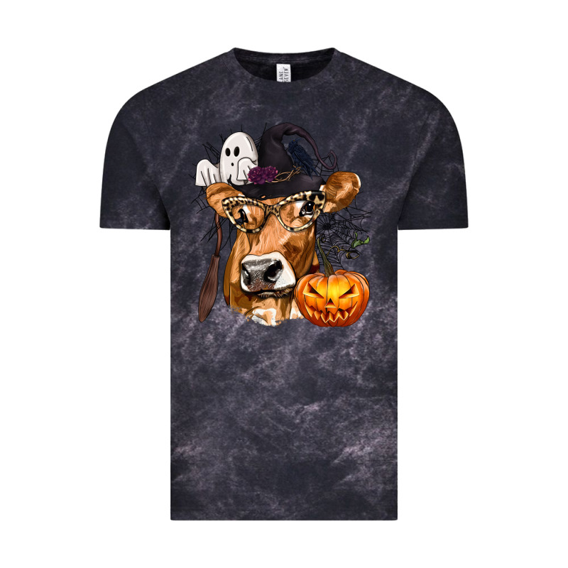 Boo Heifer Cow Halloween Vintage Tee by texasbilliewilder | Teevron