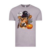 Vintage Zinc Boo Heifer Cow Halloween Vintage Tee - texasbilliewilder