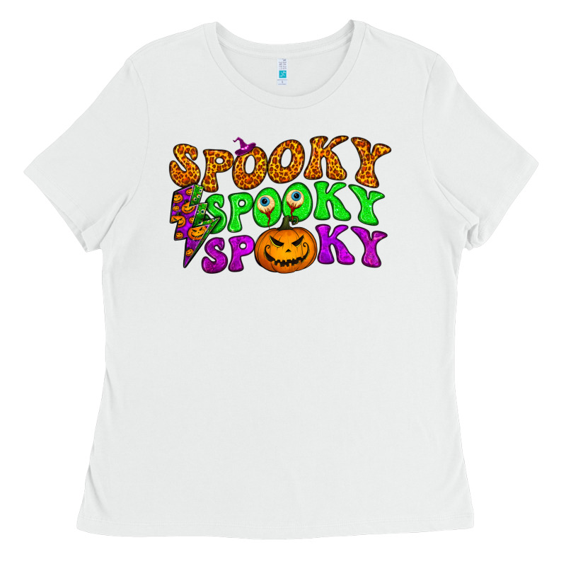 Spooky With Lightning Bolt Ladies Tee by BundleAndBundleShop | Teevron