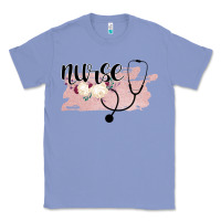 Colony Blue Nurse Floral Classic Tee - Bettercallsaul