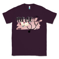 Plum Nurse Floral Classic Tee - Bettercallsaul