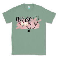 Sage Nurse Floral Classic Tee - Bettercallsaul