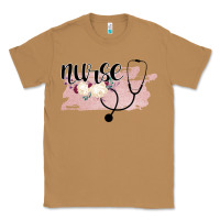 Toasted Coconut Nurse Floral Classic Tee - Bettercallsaul