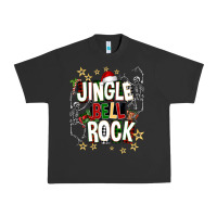 Pigment Black Jingle bell rock Urban Heavy Tee - NancyCooperArtShop